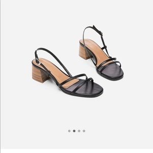 Elsa Black Sandal